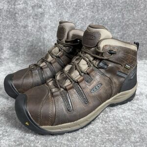 KEEN Utility Flint II Waterproof Steel Toe Work Boot Mens 12EE Lace Up Steel Toe